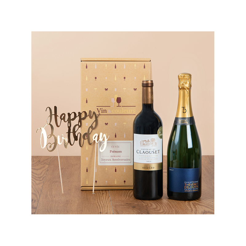 coffret joyeux anniversaire