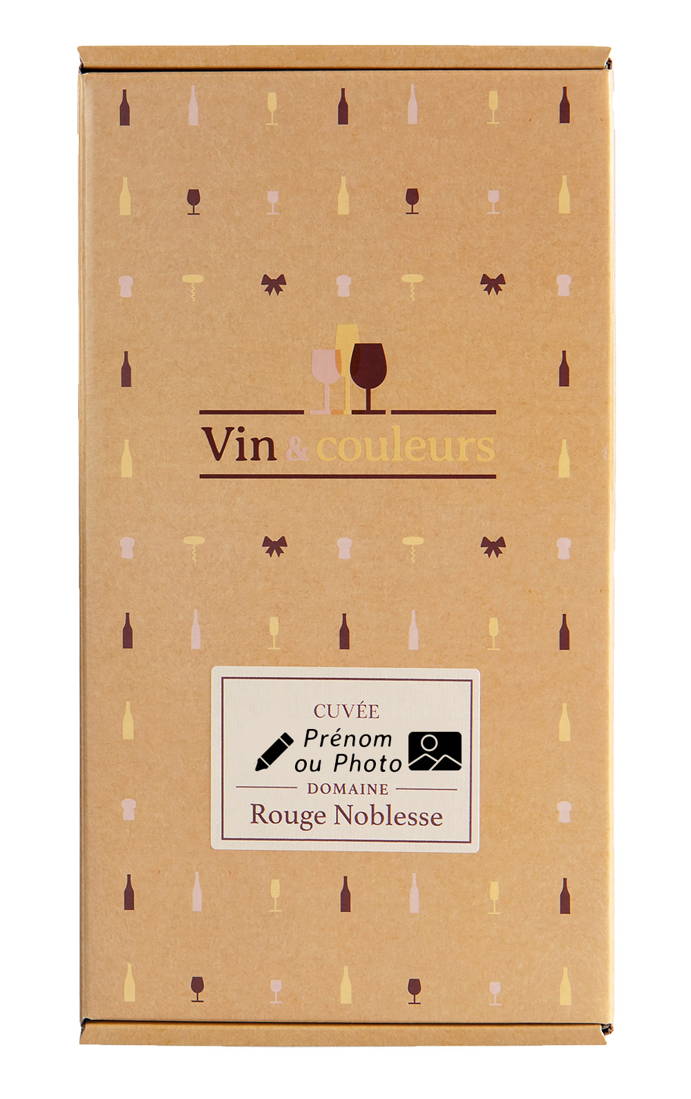 Coffret vin grand cru - Coffret cadeau personnalisé